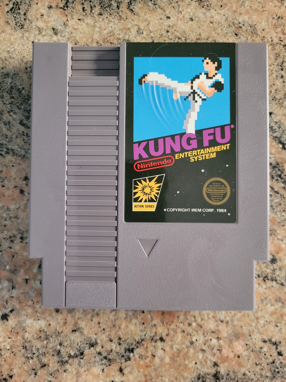 Nintendo (NES): Kung Fu Game with Protective Sheath (Premium 5 Screw Edition).